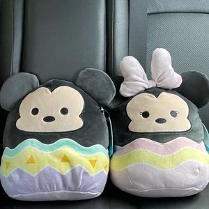 Mickey and Minnie Easter Squishmallows